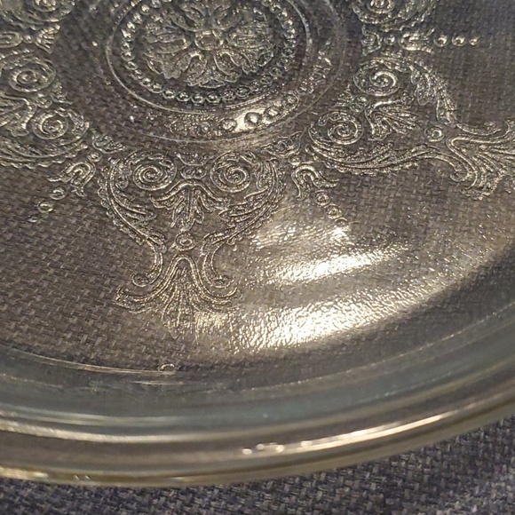 vintage 40's - 50's Fire King pie plate Philbe design - Picture 5 of 10